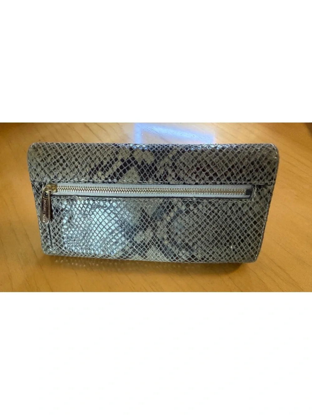 Michael Kors snakeskin wallet
